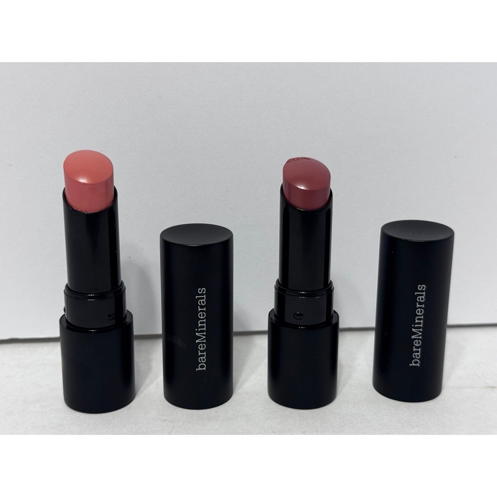 bareMinerals Gen Nude Radiant Lipstock 0.12oz Lot of 2 NEW CRAVE & MANTRA